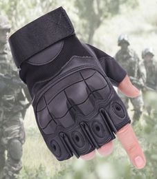 1 paire de gants de sport demi-doigt pour hommes, cyclisme, fitness, ventilateurs tactiques d'extérieur, respirants, antidérapants, 7278514