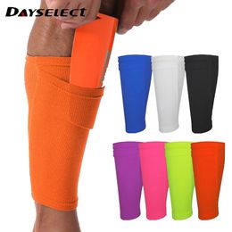 1 paire Sports Soccer Shin Guard Pad Sock Sock Calf Shinguard JEG FAT SUPPORT FOOTBALL COMPRESS