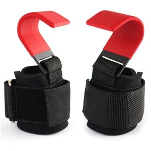 1 par de ganchos de levantamiento de pesas, correas de muñeca para barra de mano, gimnasio, Fitness, correa de gancho, guantes de entrenamiento, pulseras de ejercicio 240322