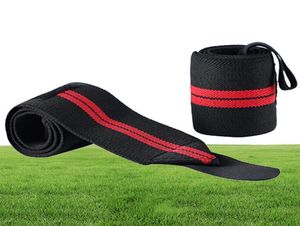 1 paar gewicht tillen polsband sport sport training handbands pols ondersteuning riem wraps verbanden voor powerlifting gym9515865