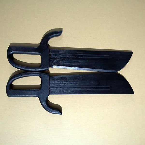 1 paire aile Chun en bois épée arts martiaux pratiquer le couteau papillon doubles couteaux