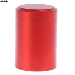 1 pc 65*45/70*55/60*80 mm draagbare reisthee luchtdichte kleine proof container stash jar metaal aluminium verzegelde blikjes 9 kleuren