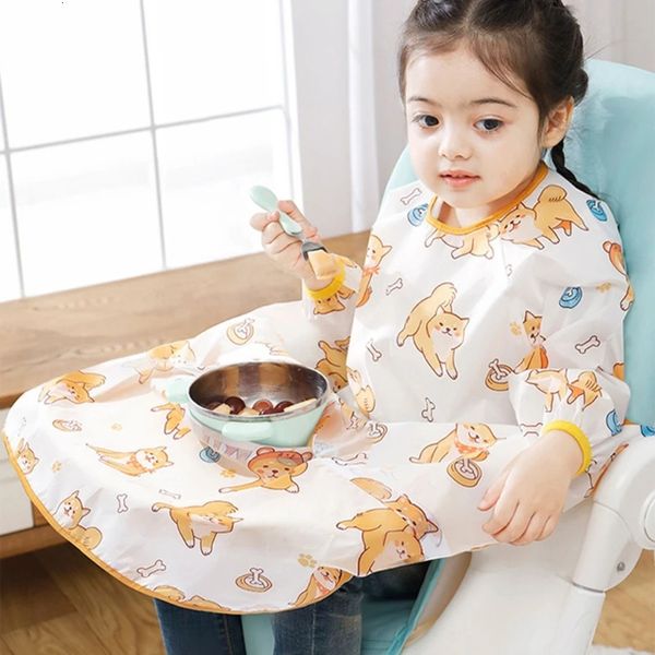 Borns – housse de Table à bavoir pour bébé, 1 pièce, robe de chaise de salle à manger, imperméable, serviette de salive, tablier de rot, accessoires d'alimentation, 240319