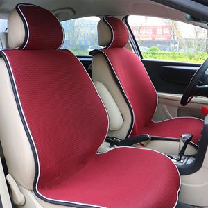 1 pc housses de siège de voiture en maille respirante coussin adapté à la plupart des voitures coussin de sièges frais d'été luxueux coussin de voiture de taille universelle 308J