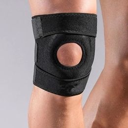 1 PC Compressie Knie Pads Knie Support Brace Sporttraining Beschermingsuitrusting Stabilisator Elastisch Adem instelbaar verstelbaar