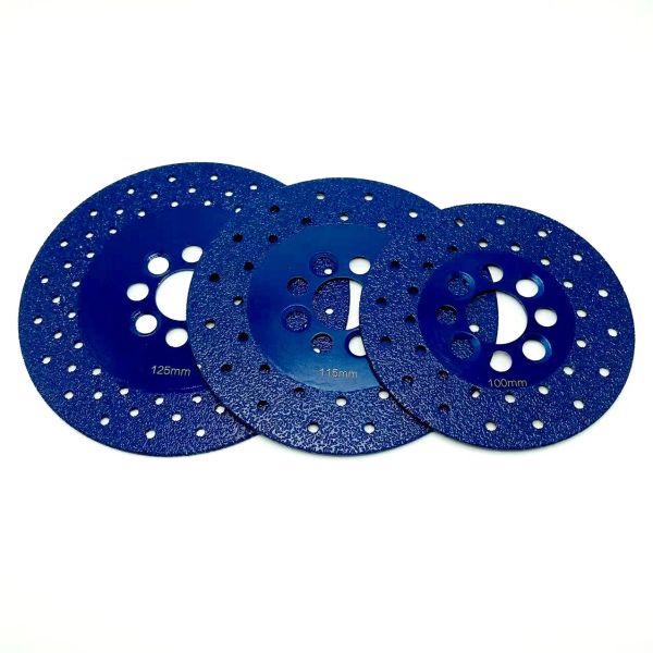 1 PC Diamond Cutting Disco de molienda 100/115/125 mm Rueda de rectificado de doble cara Mármol de mármol Saw Saw Saw Blade