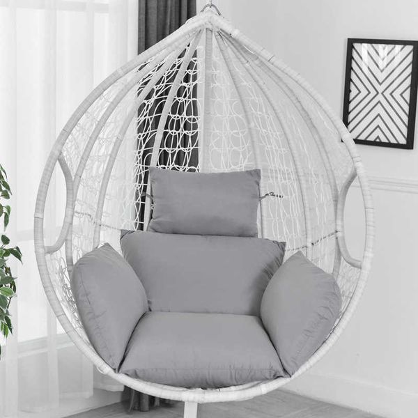 1 PC Panier Panier Chaise Coussins Hammock Épais Nés Coussin arrière pour coussin de siège de swing extérieure d'intérieur Cojines Decorativos 210716