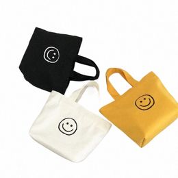 1 PC Estilo coreano Smile Face Mini Shop Bag For Women Fi Mobile Phe Bag Lady Purse Pequeñas bolsas de almacenamiento de bolsos informales F8I1#