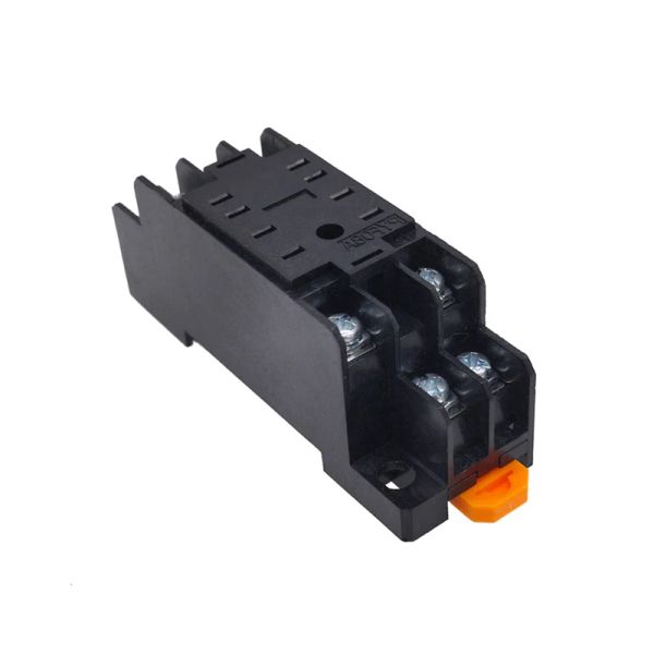 1 pc Coil miniature générale intermédiaire électro-magnétique intermédiaire intermédiaire avec base et LED AC220V DC24V HH52P HH53P HH54P