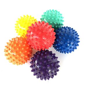 1 st PVC Spiky Massage Bal Trigger Point Sport Fitness Hand Foot Pain Stress Relief Muscle Relax Ball voor Massaging 177 X2