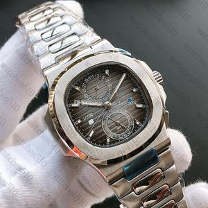 1 PC Retail 40mm Men Luxe horloges 316L Steel Band Automatische beweging Kijkdatum Show Sapphire Glass Lumineuze heren Polshorloge Druppel levering
