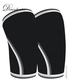 1 pc genouillères de sport en caoutchouc matériel de plongée poids rodilleras équipement de protection 7mm plus épais Compression Sports de plein air 20182831590