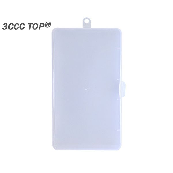 1 PC SPEALLERIE Autocollants Plastique Boîte de rangement en plastique Conteneur d'organisateur de boîtier transparent pour stylos Craft Storager