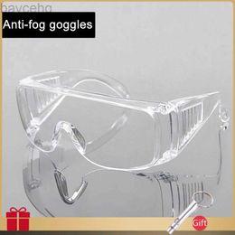1 PC lunettes de parachutisme transparentes protection sécurité lunettes de protection des yeux pour hommes femmes lunettes de soleil de cyclisme ldd240313