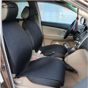 Housses universelles en lin artificiel, 1 pièce, pour sièges de voiture/support 3-D, housses de siège avant pour Kia Rio Lada Hyundai Solaris