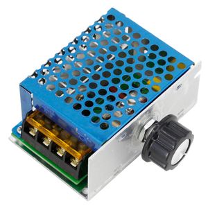 1 stks 4000 W High Power Thyristor Electronic Voltage Regulator Dimmen Snelheid Verordening Temperatuurregeling met Shell Gram Dial