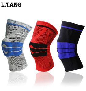 1 PCS Basketball Knie Pad Sport Safety Football Volleybal Silicone knie Brace Tape kniesteun kalfsbescherming L3898015708