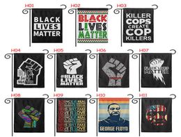 1 PCS Black Lives Matter Flag Flag de jardin 11 styles extérieurs Paix Protest Juge bannière Handheld Flag7039226