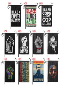 1 pièces Black Lives Matter drapeau drapeau de jardin 11 Styles en plein air paix protestation Justice bannière poche Flag5923790