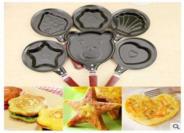 1 PCS Petit-déjeuner Omelette Pans Pancake Egg Fryer Skinet Mini Frying Pan Cook Sware 1092300