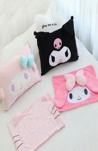 1 Stuks Cartoon My Melody Kuromi Twin Stars Katoenen Kussensloop Dubbelzijdig Verdikte Slaapzaal Kussensloop voor Kinderen Knuffels 207582656