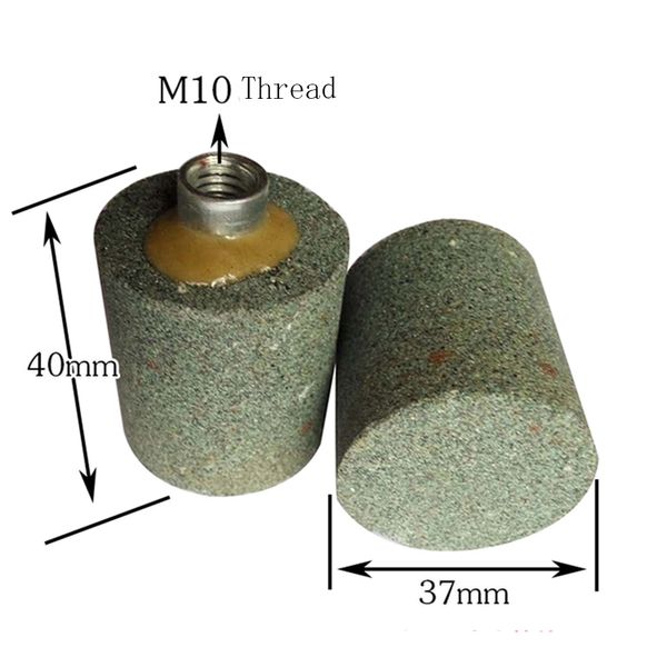 1 PCS Roue de meulage en diamant avec filetage M10 cône cylindrique pour meuleuse d'angle Pierre de granit à l'intérieur de la mouture de polissage extérieur