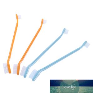 1 pièces brosse à dents à Double extrémité chien chat Oral dents dentaires nettoyage hygiène vente chaude