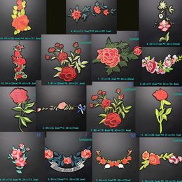 1 PCS Borduurwerk Bloemen Patch Badge voor Meisjes Vrouwen Ijzer op Transfer Borduurwerk Patch voor Kleding Jeans Jas Hoeden Schoen Naaien Acce264K