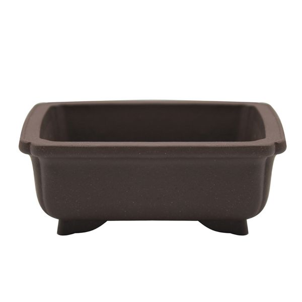 1 Pcs Fleur Balcon Carré Pots Fleur Bonsaï Bol Pépinière Bassin Planteur Rectangle Conteneur Jardin Décor À La Maison Accessoires 210712