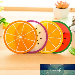 1 stks Fruit vorm Coaster Creative Cup Pads Siliconen Isolatie Mat Heet Drank Houder Keuken Dining Bar Tafel Decoraties Fabriek Prijs Expert Design Quality