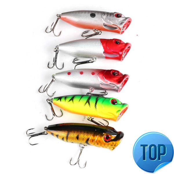 1 Uds. Señuelo de Pesca de calidad japonesa Lipper Minnow flotante poco profundo 65mm 11g Pesca Isca Artificial para pargo de lubina Chub