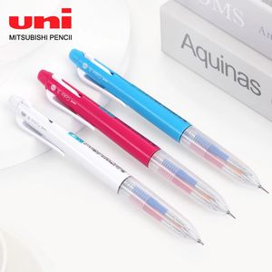 1 pièces japon UNI crayon mécanique ME3-502C 3 en 1 stylo multifonctionnel couleur crayon automatique fournitures scolaires japonaises 0.5mm 240105
