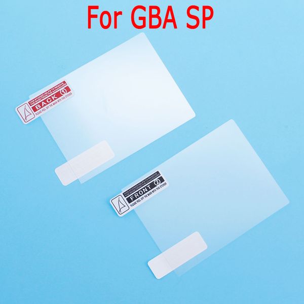 1 PCS LCD LCD Plastic Transparent Protective Film Lens Cover pour Gameboy Advance GB GBP GBA GBC GBA SP GBM Remplacement Console