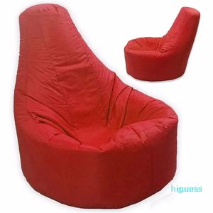 1 Uds. Sofá sólido moderno para Gamer, bolsa de frijol para juegos de jardín, sillón grande para exteriores, sofá grande de un solo asiento para adultos
