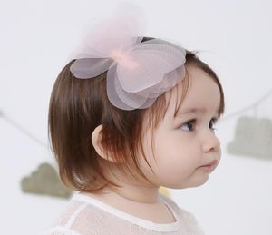 1 pièces nouveau coréen Angela mignon bébé filles épingles à cheveux dessin animé Net fil nœud papillon pince à cheveux enfants enfants accessoires21853799347270