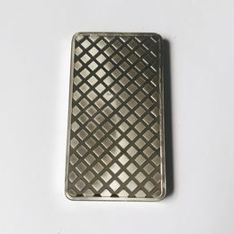 1 stuks niet-magnetische muntkunst 10 OZ messing kern verzilverde badge vrijheid schoonheid verzamelobject woondecoratie geschenk herdenkingsmunt vacuüm verzegelde verpakking bar