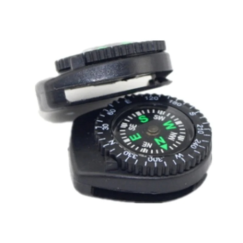 1 datorer Portable Camping Watch Compass Band Slip Slid Navigation Compass Wrist Camping Navigation Compass Watch Strap