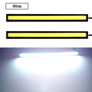 1 PCS Super Bright 17cm LED COB FOG BALBE CAR DRL LED LED Daytime Running Light Bar 12V 6500K AUTO INTÉRIEUR lampe de style intérieur