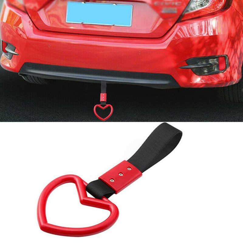 1 PCS Tsurikawa Anel Coração JDM Trem Alça de ônibus Alça de mão Drift Charm Strap Drift Acessórios para automóveis Estilo de carro