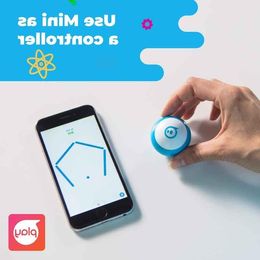 Livraison gratuite 1 pcs x boule robotique compatible avec l'application Sphero Mini Tajma