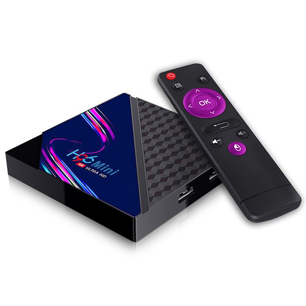 H96 MINI V8 Android 10.0 TV Box 2 + 16GB RK3228A Quad core 10/100M 2.4Gz Wifi Set Top Receiver