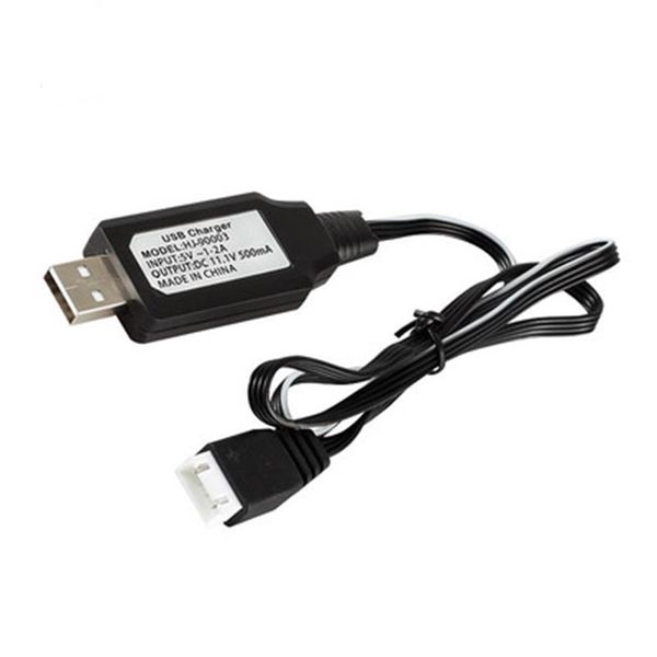 1 pieza 11.1V (3S) Batería de litio Cable de carga USB Baterías de iones de litio Control remoto eléctrico Juguete Coche Barco Cables de carga USB nuevo a22