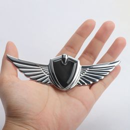 1 pièce 3D Metal Wings Style STOLLAGE MARCHE Fenêtre Sticker Body Sticker pour Lincoln Continental Navigator MKZ MKC MKT