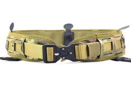 1 pièce ceinture tactique réglable Men039s ceinture épaisse ceinture de chasse à dégagement rapide équipement de Camping en plein air gadgets de plein air 5509675