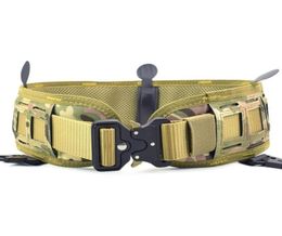 1 pièce ceinture tactique réglable Men039s ceinture épaisse ceinture de chasse à dégagement rapide équipement de Camping en plein air gadgets de plein air 5896477