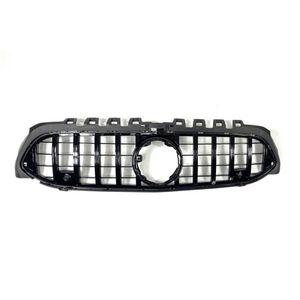 1 stuk Zwart ABS Auto Front Roosters Voor B-enz A-klasse W177 GT Stijl Vervanging Originele Nier mesh Grille288H