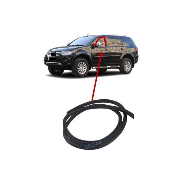 1 morceau de voiture de voiture joint en caoutchouc pour Pajero Sport KH 5725A167 Post Strip pour montero sport kg Rain Proof 2007-2015