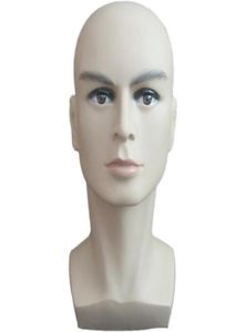 1 pièce Mannequin masculin modèle de tête de Mannequin pour lunettes casquettes perruques bijoux présentoir support léger avec Makeup2303825