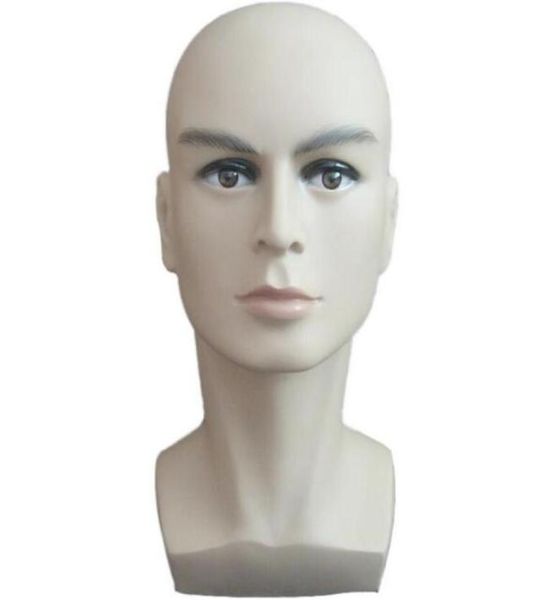 1 pièce Mannequin masculin modèle de tête de Mannequin pour lunettes casquettes perruques bijoux présentoir support léger avec Makeup5794953