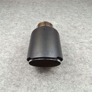 Embout de silencieux d'échappement universel pour voiture, 1 pièce, pour M2 M3 M4, longueur 170MM, sortie 76 89 101 114mm, buses en Fiber de carbone